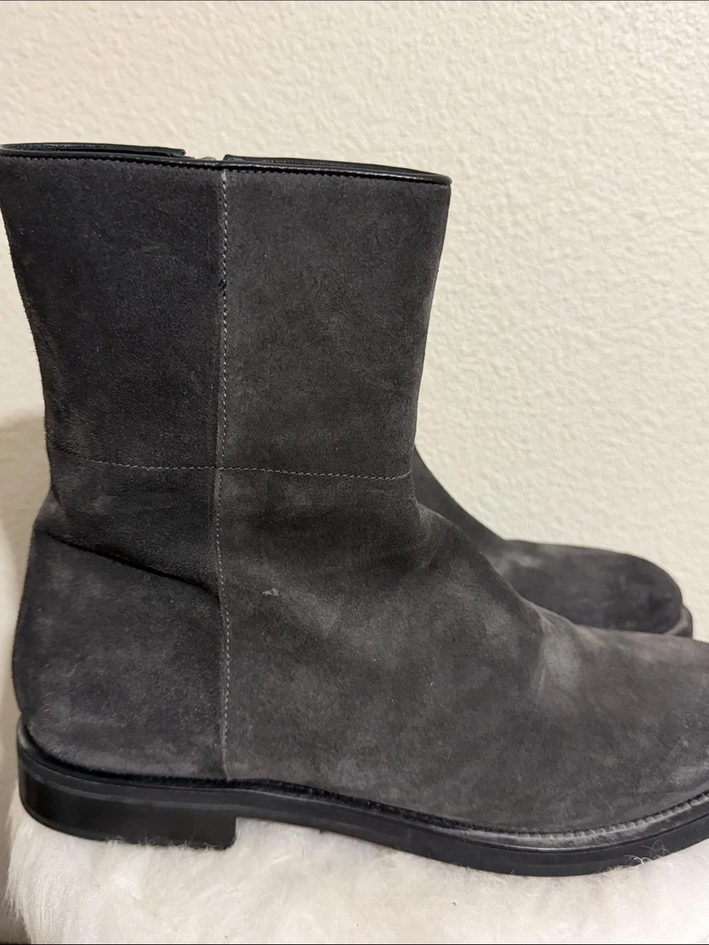 Vince sleek suede